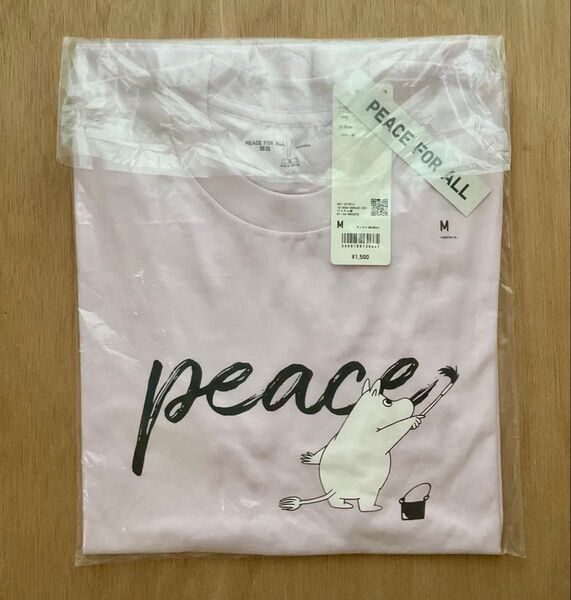 【新品・未使用】ユニクロ PEACE FOR ALL Tシャツ ムーミン M