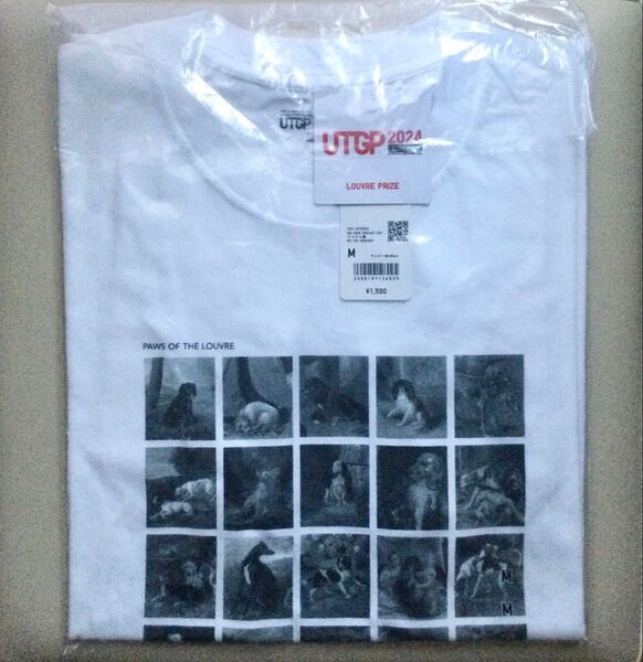 【新品・未使用】ユニクロ UTGP2024 ルーヴル美術館 UT ホワイト M