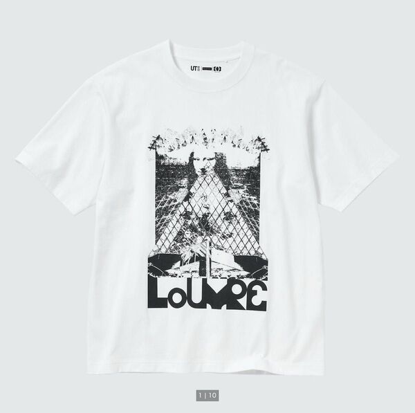 【新品・未使用】ユニクロ ルーヴル美術館 UT ホワイト XL