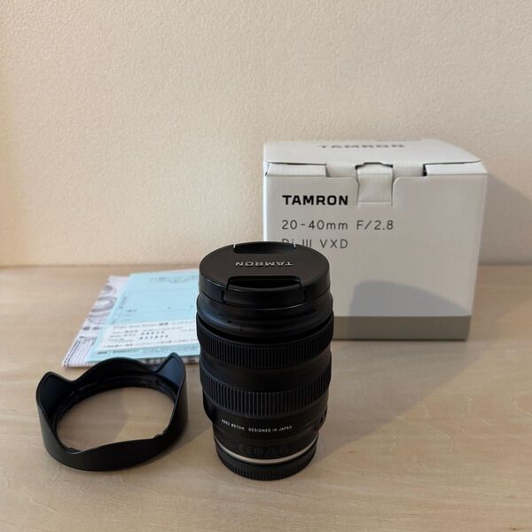 タムロン 20-40mm F/2.8 Di III VXD (Model A062S) ソニーE