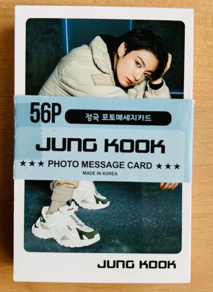 BTS JUNG KOOK フォトメッセージカード 56枚セット