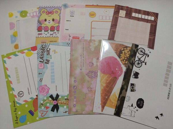 (55)レターセット詰め合わせ10セット