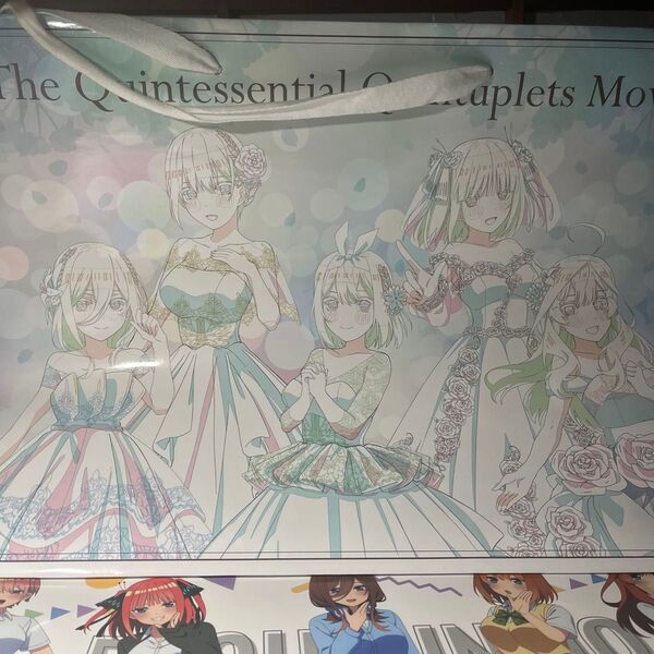 五等分の花嫁 五等分の花嫁展 ショッパー2つ Memories アクリルプレート【新品未開封】