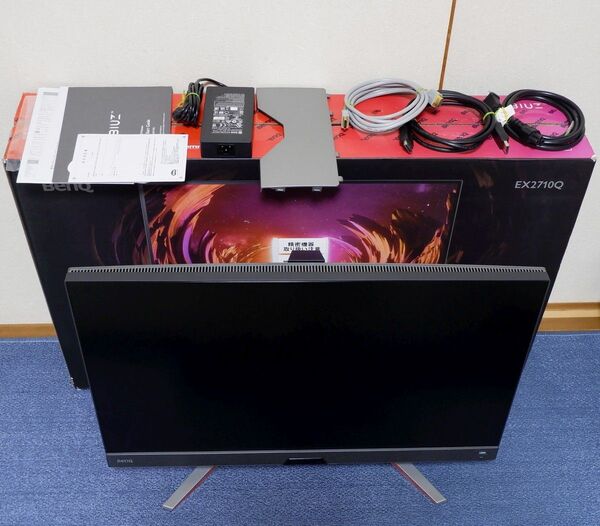 BENQ MOBIUZ EX2710Q IPS 165Hz HDR400 WQHD 27型ゲーミング液晶