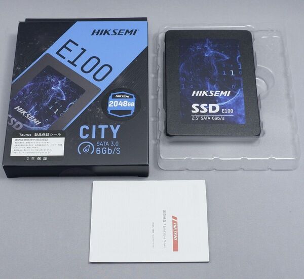 HIKSEMI HS-SSD-E100 2TB SSD 2.5インチ 7mm SATA6Gbps