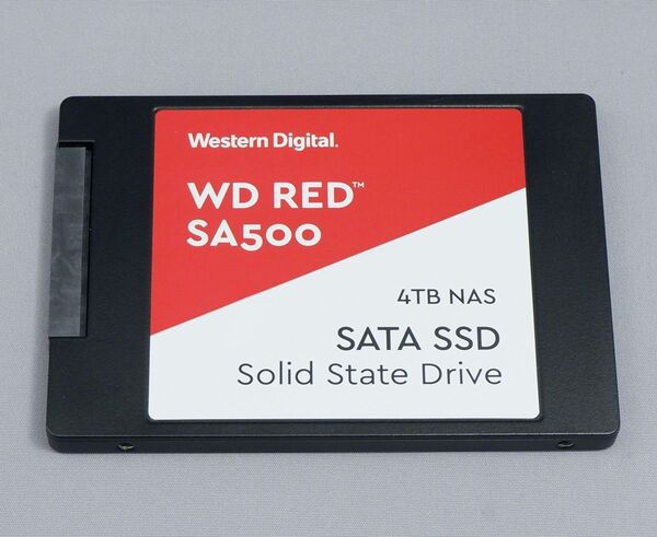 WD Red SA500 NAS 4TB SSD 2.5インチ SATA6Gbps WDS400T1R0A
