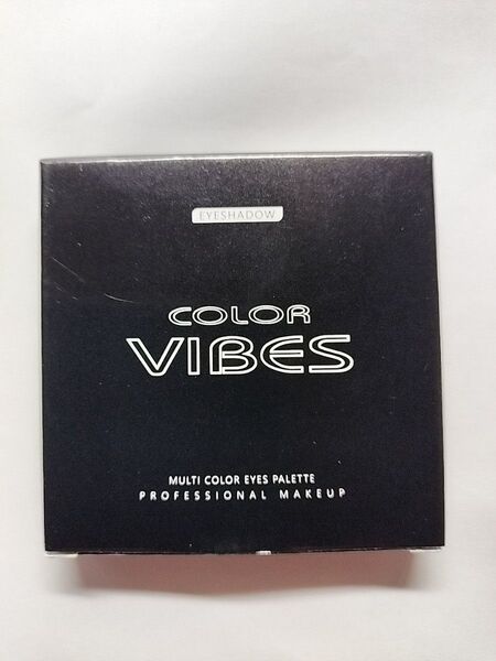 新品未使用 COLOR VIBES アイシャドウ パレット ブラック スモーキー 9色