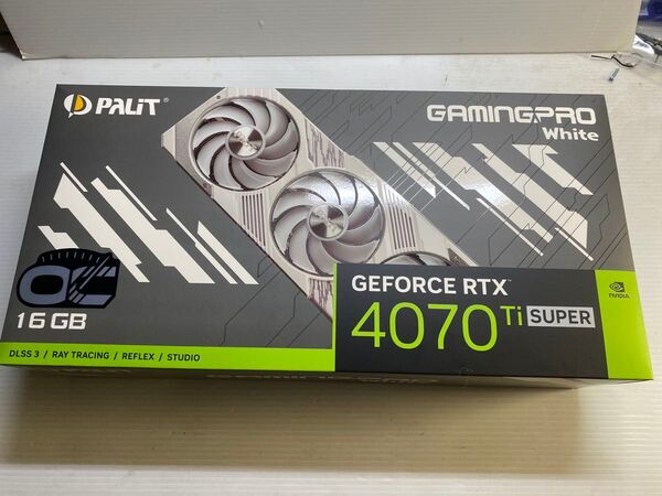 動作確認済み Palit Nvidea RTX 4070ti super oc 16GB