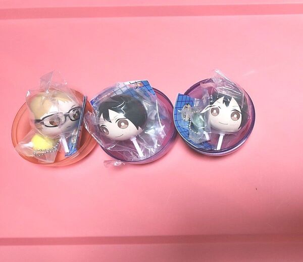 ハイキュー ガチャガチャ お団子(月島と山口×2セット)