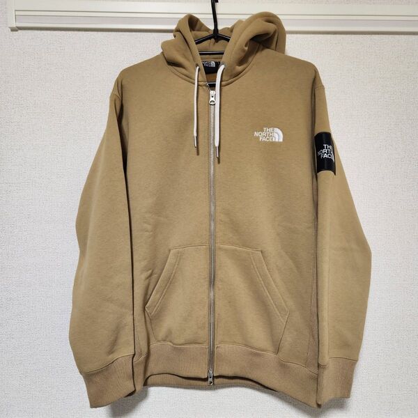 THE NORTH FACE ザ・ノースフェイス NT62349 スクエアロゴ フルジップ パーカー