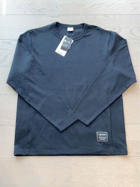 【新品】HEAD 長袖Tシャツ ロンT メンズ M ブラック