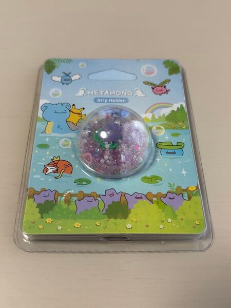 韓国限定 ポケモン ポップアップ メタモン グリップホルダー