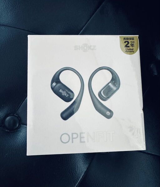 【正規品.新品未開封】完全ワイヤレスイヤホン Shokz OpenFit ブラック