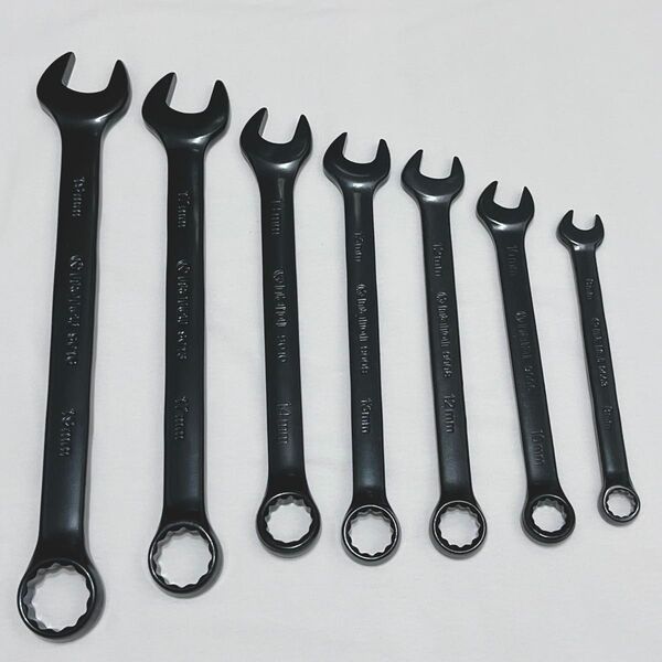 コンビネーションレンチ 7本セット スパナ メガネ 車 バイク 工具