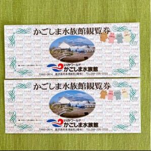 かごしま水族館 観覧券 2枚 いおワールド 鹿児島水族館