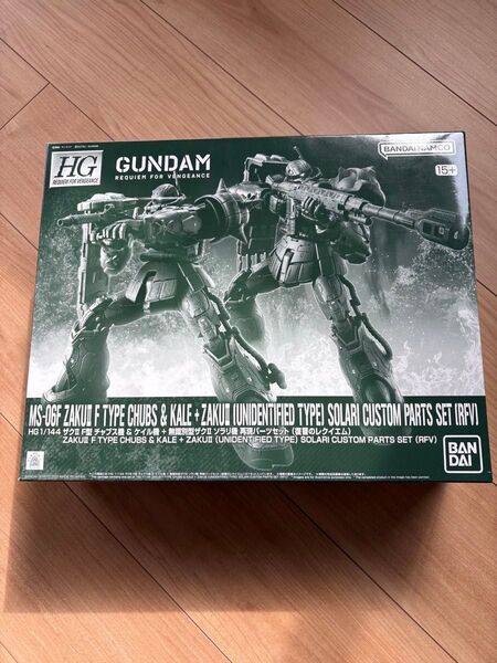 HG1/144 ザクII F型 ケイル機 チャブス機 無識別型ザクII ソラリ機 再現パーツセット 復讐のレクイエム