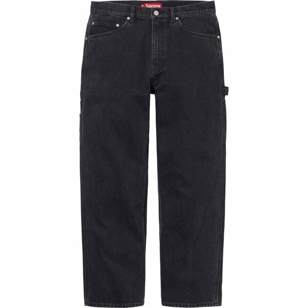 supreme Denim Painter Pant 32 24ss シュプリーム デニム ペインターパンツ ブラック Black