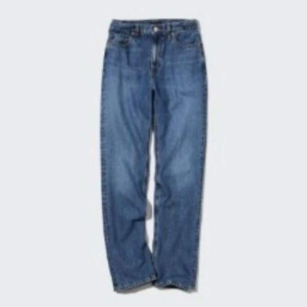 【UNIQLO】ストレートハイライズジーンズ【商品番号:445217】【26】【66】