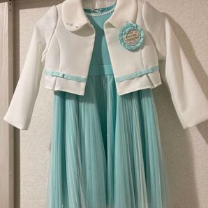 DECORA PINKYS エメラルドグリーン ドレス 120サイズ