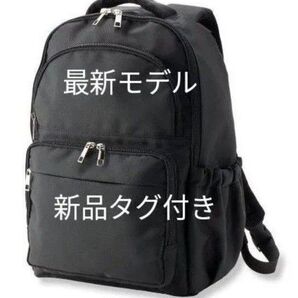 【新品未使用品】ワークマン 軽量3レイヤーポケットマザーズリュック ブラック