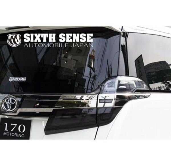 未使用 ヴェルファイア 30系 後期 スモーク テールライトカバー シックスセンス SIXTH SENSE AGH30 GGH30