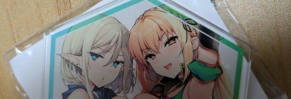 にの子 エルフに淫紋を付ける本 メロンブックス くじ アクリルキーホルダー