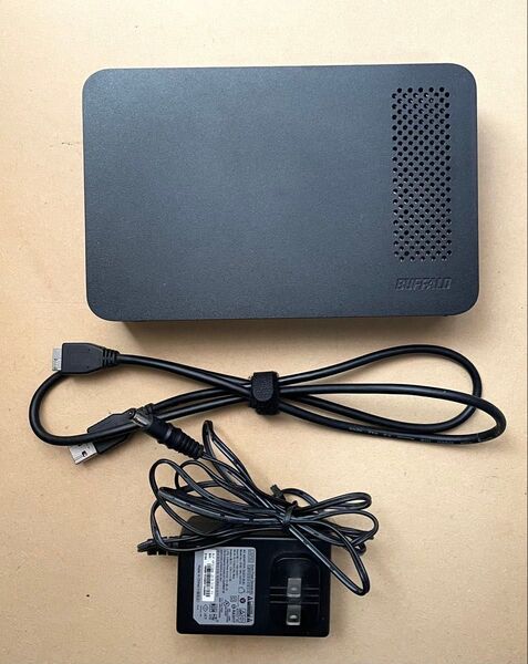 BUFFALO 外付けHDD 3TB HD-LC3.0U3-BKE