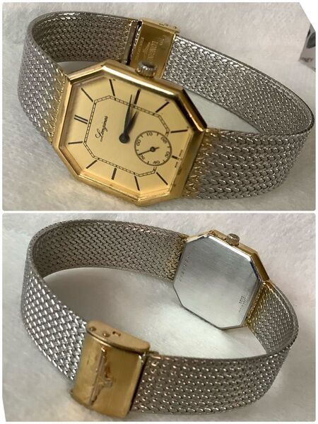LONGINES ロンジン オクタゴン スモセコ手巻き男女兼用腕時計 腕時計 稼働品