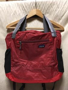 patagonia 旧 ライトウェイトトラベルトート FA13 廃番希少品 バックパック 2WAY トートバック