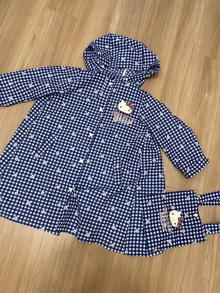 ハローキティ レインコート 120 キティーちゃん 110 カッパ 雨具