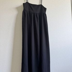 LOWRYS FARM キャミソールワンピース 黒