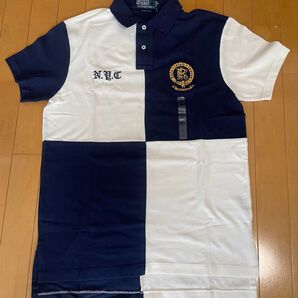 NY購入 長期保存 未使用 ラルフローレン 半袖ポロシャツ M