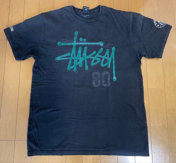 Stussy 80 LOCAL COLOR BIG4 クルーネックTシャツ L