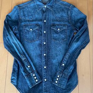 NY購入 美品 RALPH LAUREN SPORT 長袖デニムシャツ 2