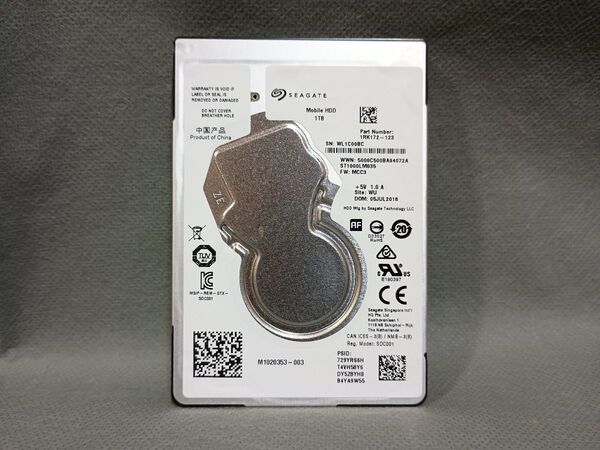 Seagate Mobile HDD ST1000LM035 1TB