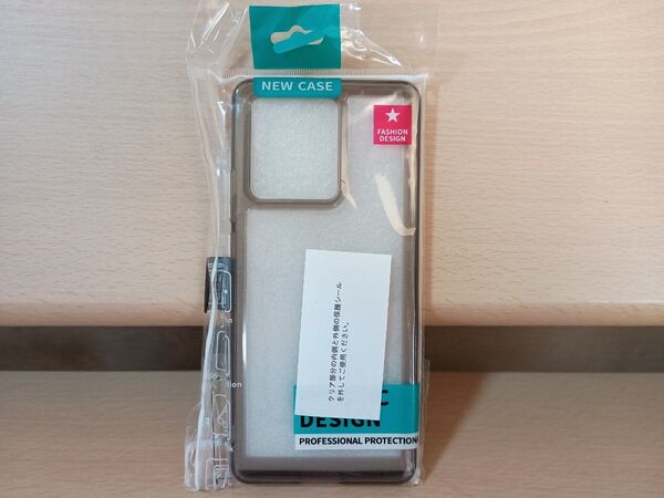 モトローラ motorola edge 40 ハイブリッドケース スモーク 新品未使用品