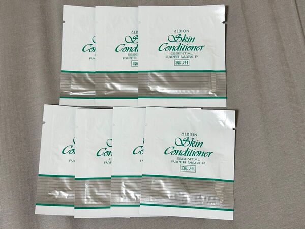 新品未使用 アルビオン 薬用スキンコンディショナーエッセンシャルペーパーマスク