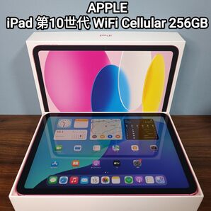 美品 iPad 第10世代 WiFi Cellular Simフリー 256GB