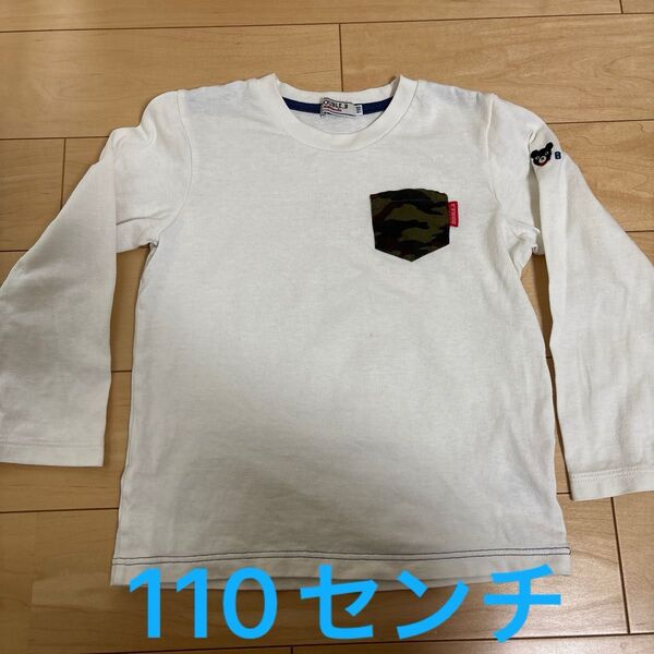 ミキハウス ダブルB 長袖 ロンTシャツ 110センチ