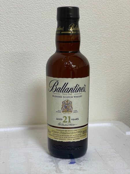バランタイン Ballantines スコッチ ウイスキー21年200ml