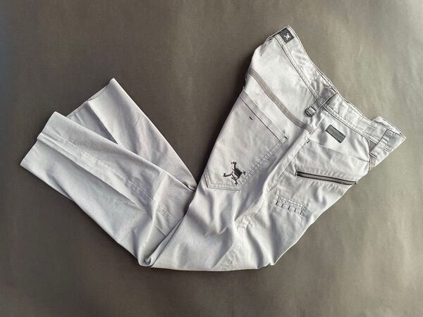 USED美品【Size-31インチ/GRAY】★★★OAKLEY オークリー ゴルフパンツ アンクル丈3D立体裁断★★★国内正規品