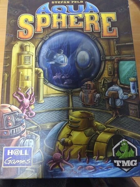 アクアスフィア AquaSphere ボードゲーム Stefan Feld TMG シュテファン フェルト