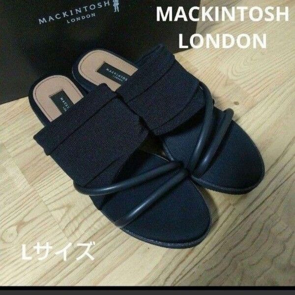 新品16940円☆マッキントッシュロンドン 厚底ミュールサンダル MACKINTOSH LONDON 24.5cm 681253