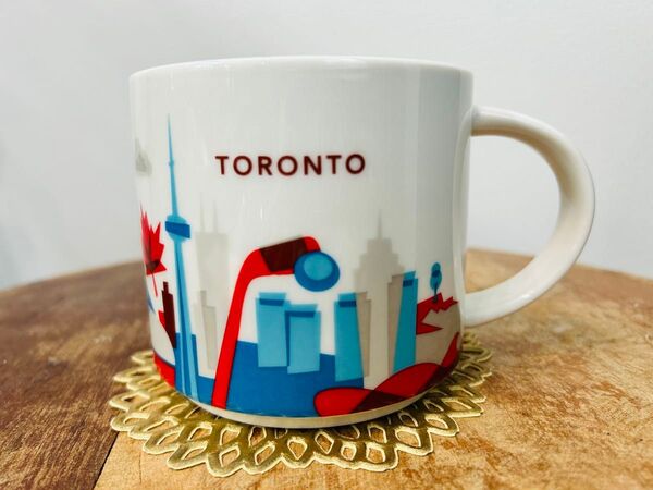 廃盤品★レア!海外限定 スタバマグ YOU ARE HERE トロント マグカップ STARBUCKS スターバックス