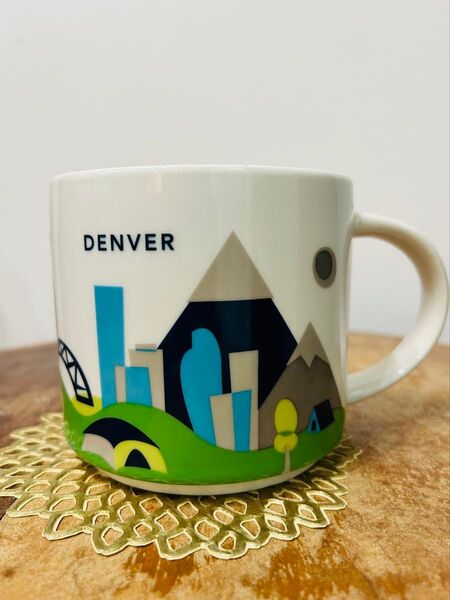 廃盤品★レア!海外限定 スタバマグ YOU ARE HERE DENVER デンバー スターバックス マグカップ