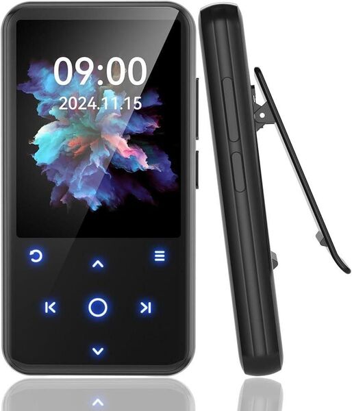 MP3プレーヤー ウォークマン クリップ式 SDカード対応 スピーカー搭載 多機能MP3プレーヤー