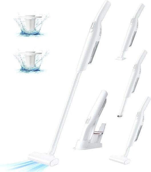 掃除機 軽量 12000pa超吸引 スティック ハンデイ クリーナー コードレス Type-C