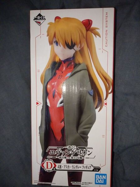 【新品・未開封】エヴァンゲリオン 一番くじ 初号機vs第13号機 フィギュア D賞 アスカ・ラングレー
