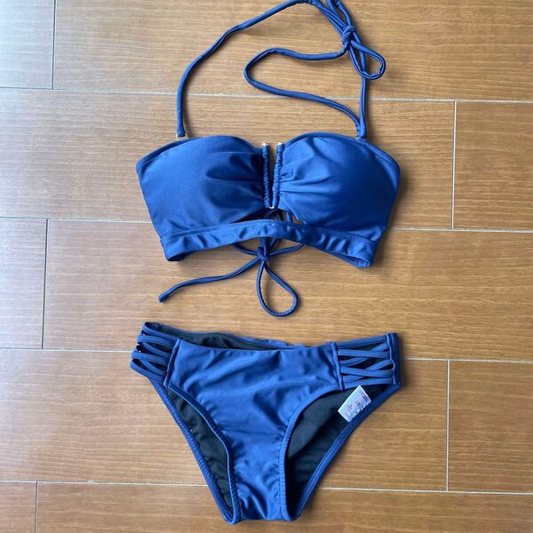 ★未使用品★LIP SERVICE リップサービス セパレートビキニ 水着 ネイビー 9M セクシー