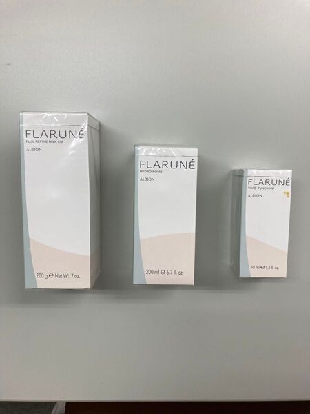 アルビオン フラルネ 化粧水 美容液 乳液 3点セット